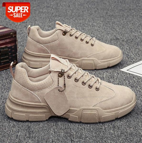 

men's shoes sports and leisure leather workwear student work safety #bg6v