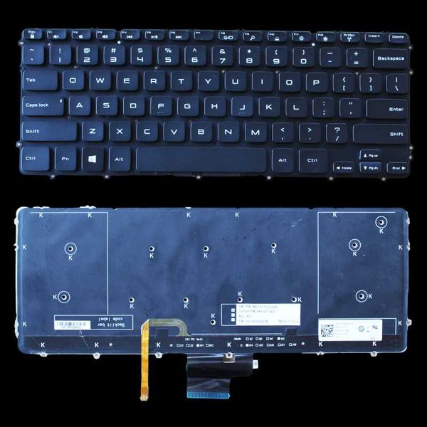 

new us/traditional chinese lapbacklit keyboard for m3800 9530 precsion p31f