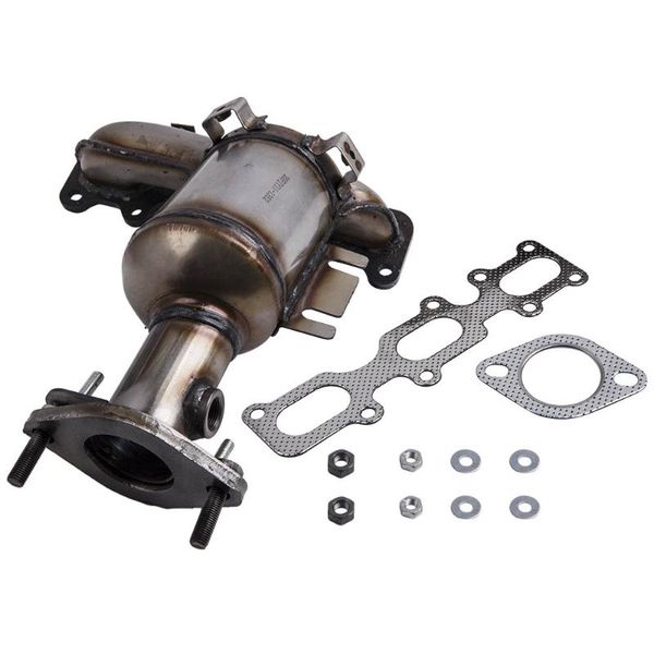 

manifold & parts lh exhaust with catalytic converter gasket hardware for