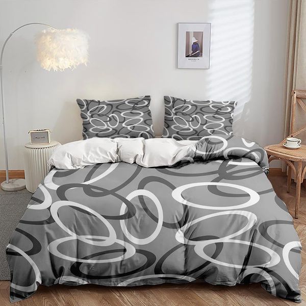 

bedding sets luxury abstract pattern printed set duvet cover child and pillowcases comforter bed home decor