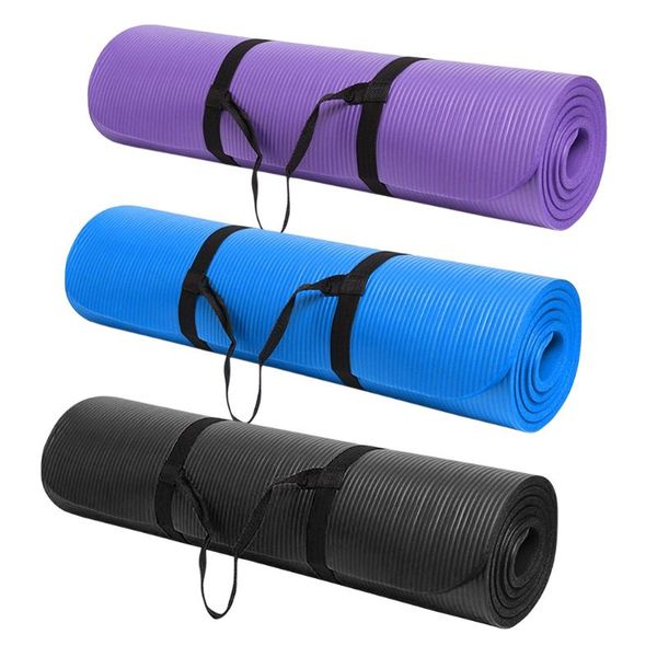 

yoga mat anti-slip gym sports exercise women pilates pads fitness equipment mats