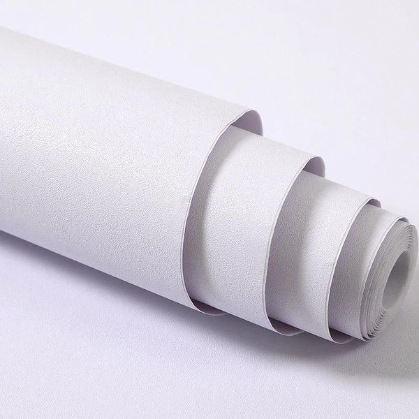 

wallpapers waterproof moisture-proof wallpaper self-adhesive white decorative film closet door table old furniture renovation wall stickers