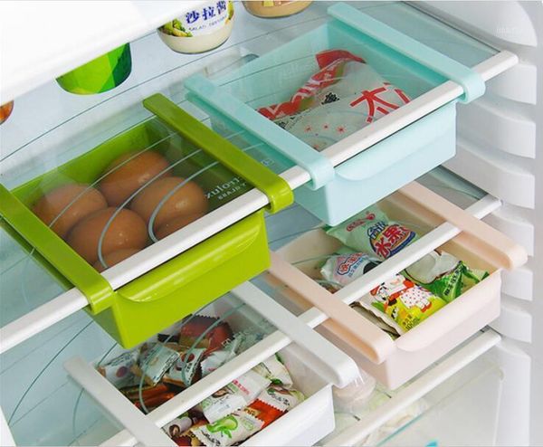 

storage bottles & jars plastic container food rack kitchen box fridge drawer organizer containers