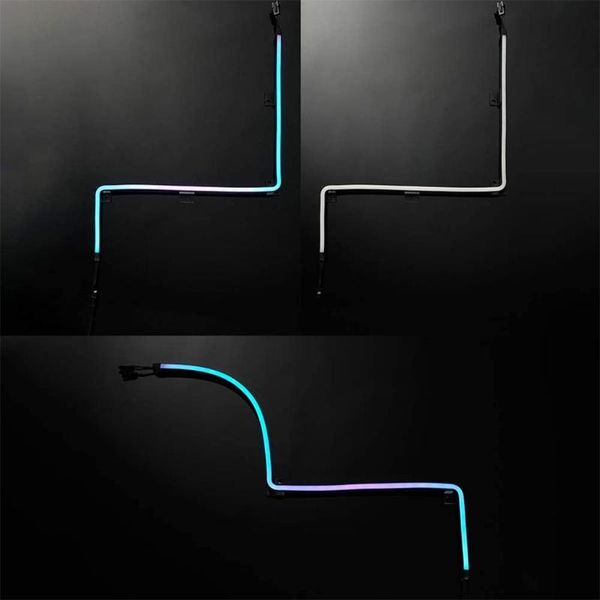 

strip 550 mm rgb led light bar 3 pin 5v pc computer case controller usb hubs