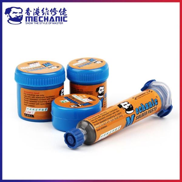 

professional hand tool sets mechanic 138 lead-solder tin paste low temperature melting point soldering flux welding cream sn42/bi58 pcb