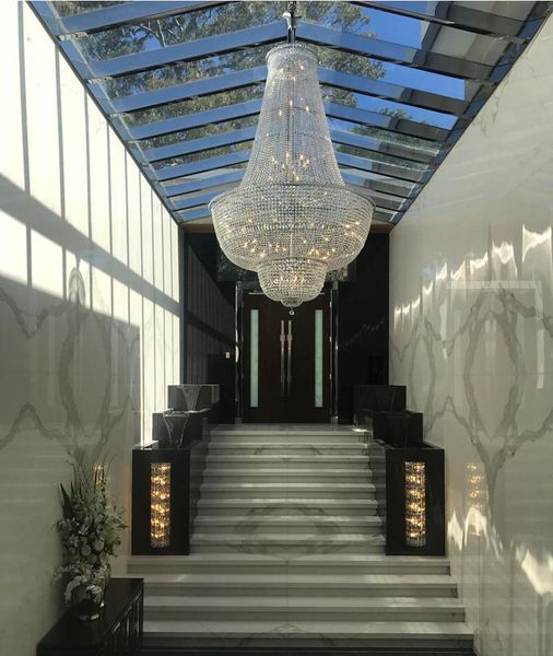 

phube lighting french empire gold crystal chandelier chrome chandeliers modern