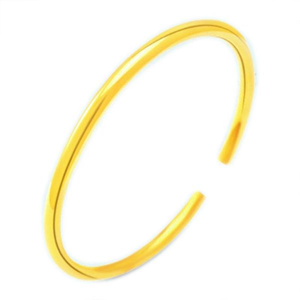 

bangle ins ladies glossy classic simple wild bohemian open bracelet jewelry, Black