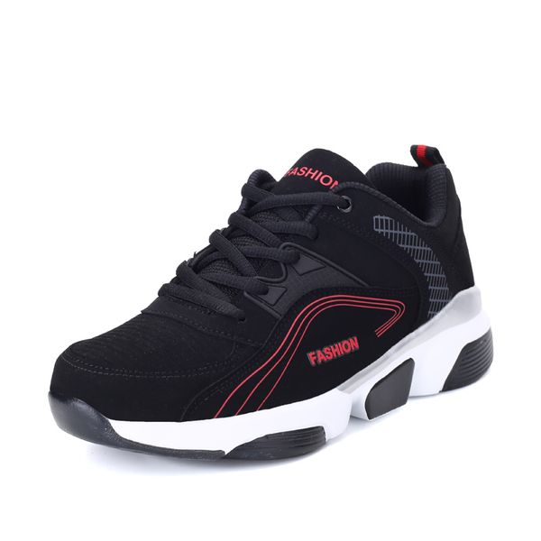 

leahter women men running shoes black white red volt code: lx32-8816 sports trainers sneakers size eur 39-44
