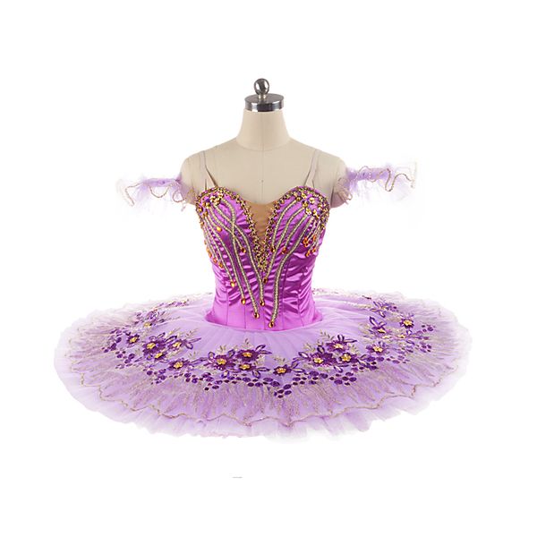 

purple ballet tutu costume for womem fairy doll professional tutu pancake girls ballerina classical tutu skirt dress competition, Black;red