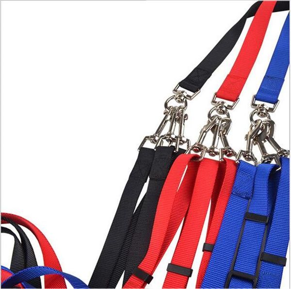 

arrival pet dog triple leashes for 1 to 3 dogs collars &
