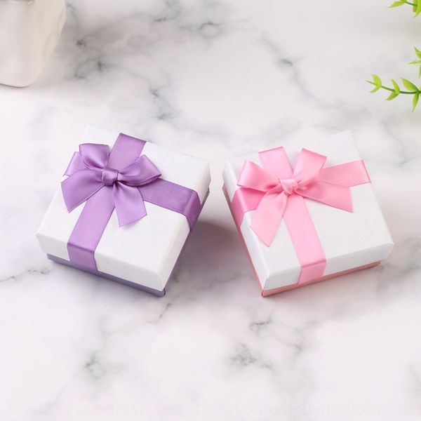 

tosD high grade necklace necklace earring simple bow es jewelry packaging boxes earring jewelry box, Black;white