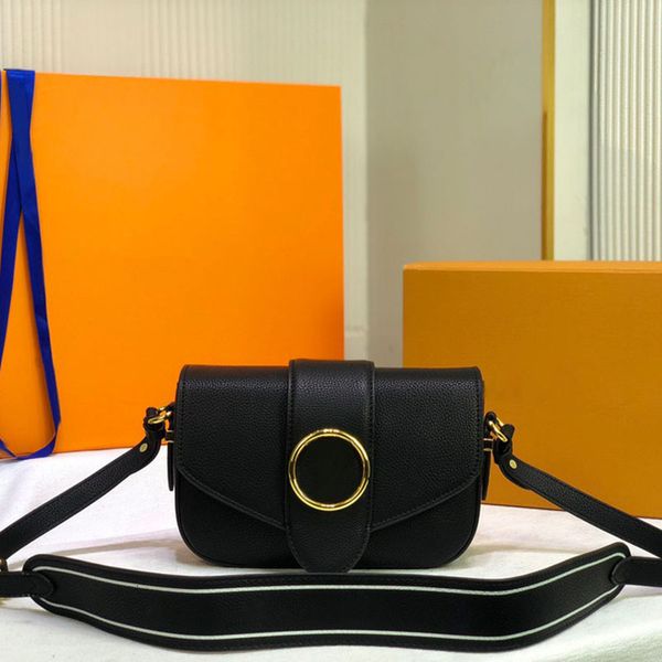

m58967 luxury designer women shoulder bags messenger purses lu pont 9 soft medium handbag wallet woman classic fashion golden buckle letter