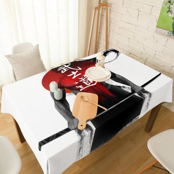 

table cloth bushido samurai tablecloth linen cotton spandex elastic dining chair slipcover kitchen cover