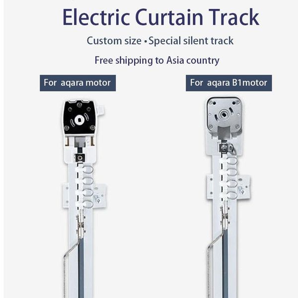 

smart home control to asia electric curtain track customizable silent for aqara /aqara b1 dooya motor motorized rail