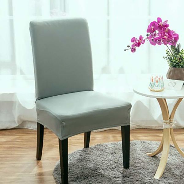 

fashion spandex stretch chair cover for dining room banquet elastic size color covers solid wedding case universal