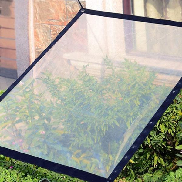 

tents and shelters outdoor pe windshield waterproof transparent thermal shelter rainproof insulation tarpaulin rain cloth i0i4