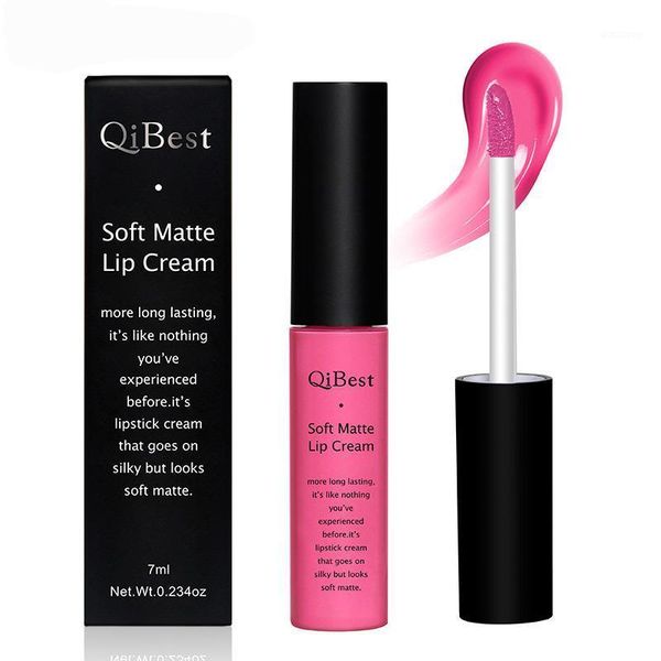 

matte lip gloss makeup 34 colors velet nude waterproof lipgloss lipstick liquid long lasting tint1