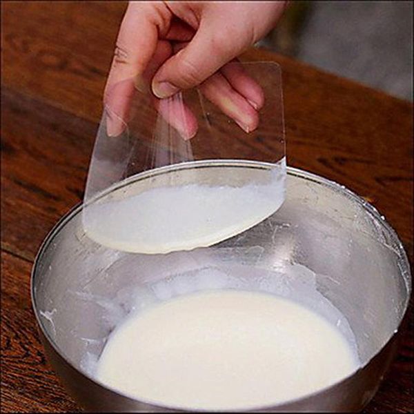 

baking & pastry tools facemile 5pcs plastic kitchen cutter cake cream spatulas butter scraper transparent tool