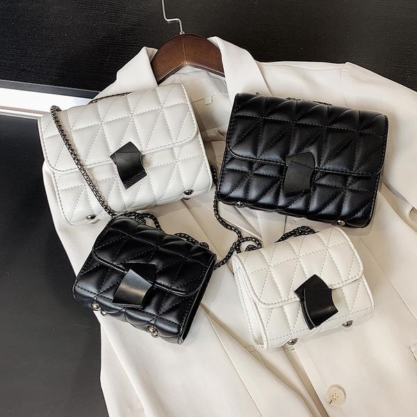 

original brand high-end girl 2021 fashion messenger bag chain shoulder square underarm dual-use bags