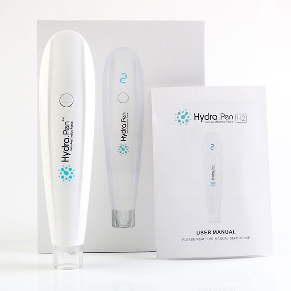 Wireless Hydra Pen H2 com cartuchos de agulha Microneedle Mesherapy Skin Dispositivo