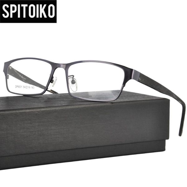 

stylish rectangle ultem metal optical frame myopia spectacles eyeglasses dp9001 fashion sunglasses frames, Black