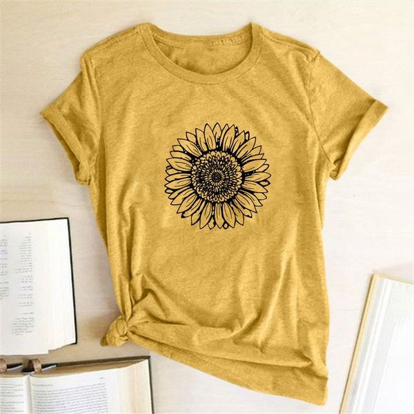 

sunflower printing and women summer men t shirts graphic tees streetwear for girls shirt sleeve plain camiseta mujer, White;black
