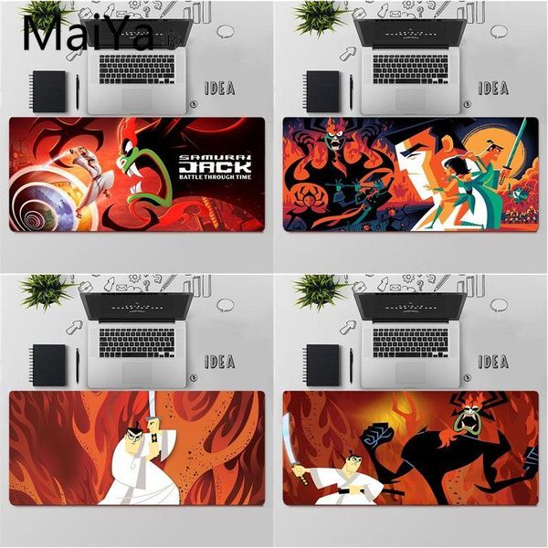 

mouse pads & wrist rests maiya samurai jack office mice gamer soft pad large keyboards mat
