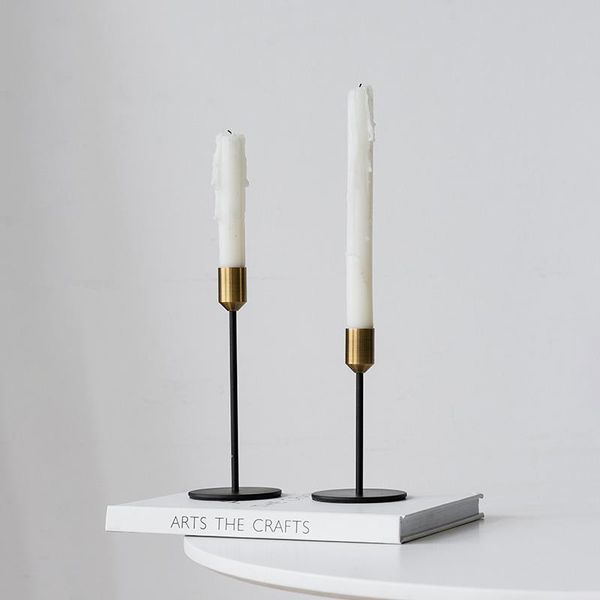 

gold retro candle holder wedding decorations luxury simple geometric candlestick tealight metal home decor cc50zt holders