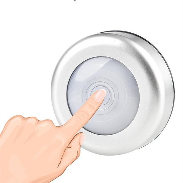 

touch light push lamp night car home wall camping battery power candles