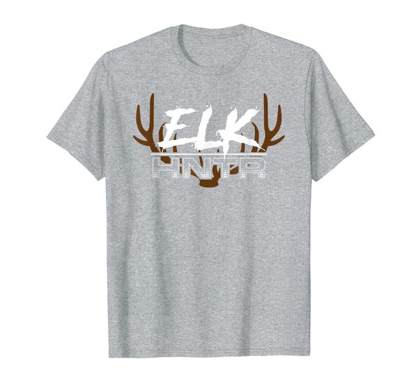 

cool elk hunter bow hunting gift big bull design t-shirt, White;black