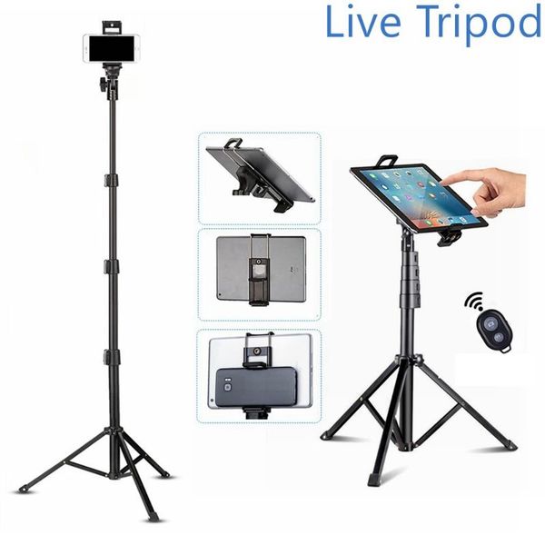 

selfie monopods stick tripod extendable stand with bluetooth remote for phone, aluminum lightweight carry bagm, lightwei
