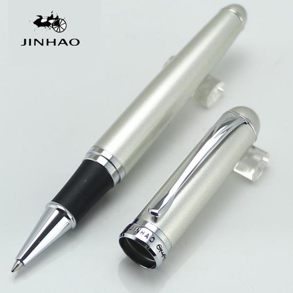 

silver black champagne gold 15 colours 0.7mm nib rollerball pen black/blue ink luxury writing gift pens ballpoint, Blue;orange