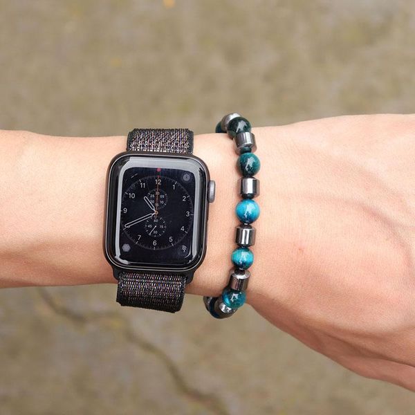 

beaded, strands 8mm grade a tiger eyes stone men bracelet natural hematite male trendy beaded braclet hommen jewelry gift for friend bff, Black