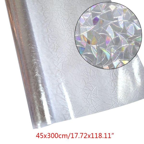 

window stickers privacy film, rainbow clings, 3d decorative , stained glass decals, static cling