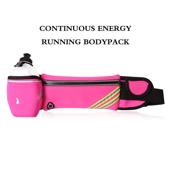 

marathon running waist bags home fitness outdoor travel trail phone sports fanny water bottle belt packet