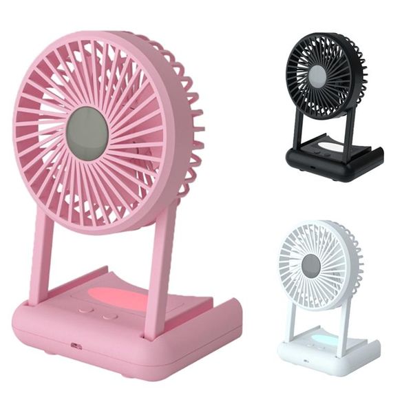 

electric fans battery operated fan, handheld small fan portable mini personal for home office table and desktop