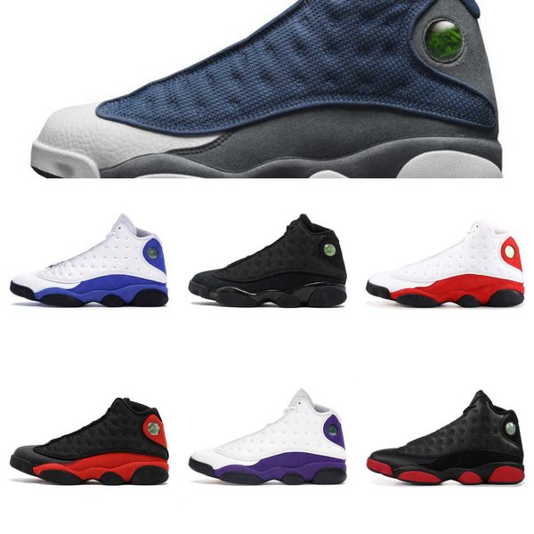 

discount flint 13 13s men women basketball shoes lucky green hyper royal court purple bred mens womens trainers sports sneakerslr69