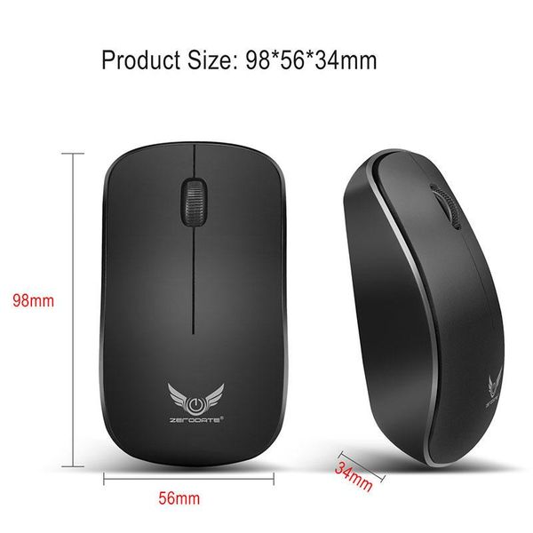 

for zerodatet16 notebook computer business office 2.4g wireless mouse mini mice