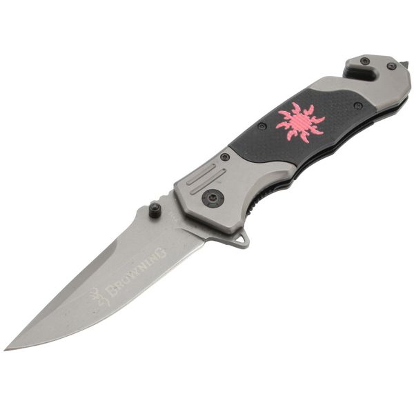 Coltello da combattimento esterno BR F118 Coltello da sopravvivenza per caccia militare tattico pieghevole da campeggio