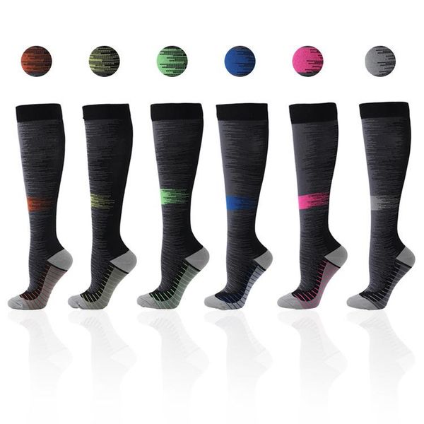 Sports Socks Calcetines CompleSivos Medias de Compreion 6 Pares Compressie Sok Compression Sock Women Women