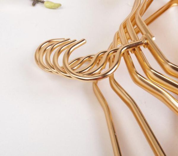 

clothes hangers aluminum metal luxury anti-rust shirts dress coat rack waterproof kids baby wholesale & racks