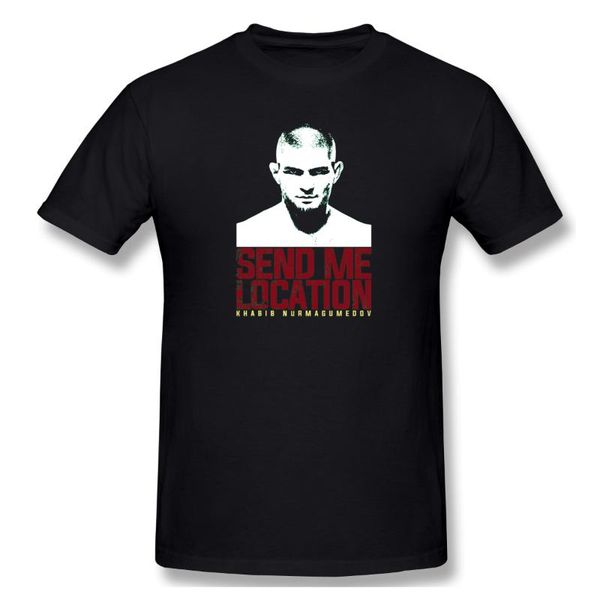 

men's t-shirts man khabib nurmagomedov t17 case home cute, White;black