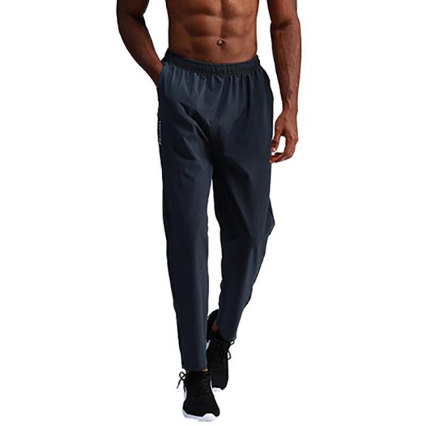 

running pants men's casual outdoor jogging sports fitness trousers quick-drying cargo men sweatpants, Black;blue