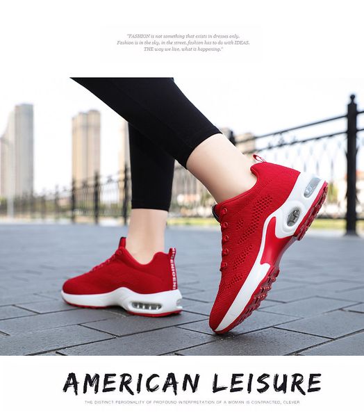 Женская обувь осень 2021 новая дышащая мягкая беговая обувь корейская повседневная воздушная подушка спортивная обувь женщин PM123
