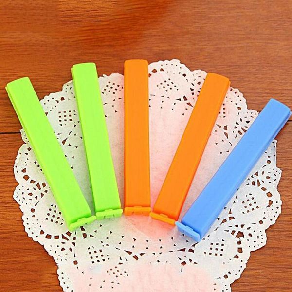 

10x kitchen storage snack seal sealing bag clip clamp plastic tool clips