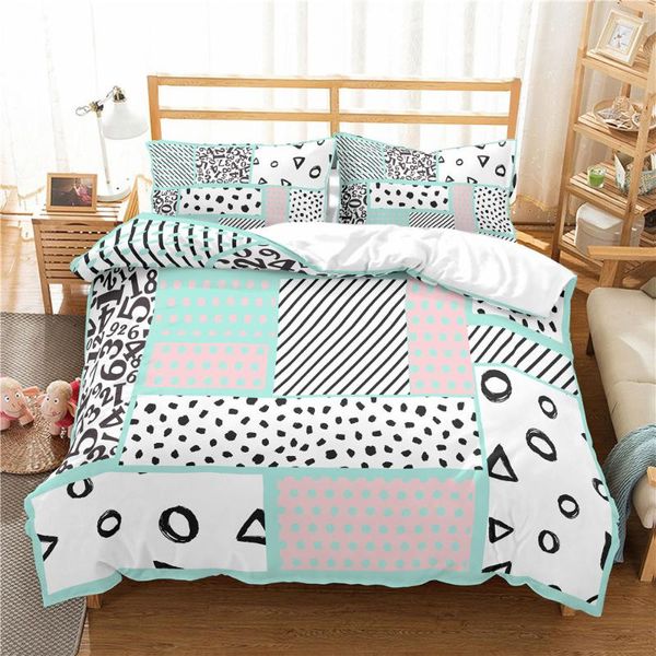 

bedding sets luxury set 2/3pcs gamepad patterns quilt cover 3d kids boys teens adults gift gamer printing duvet pillowcases