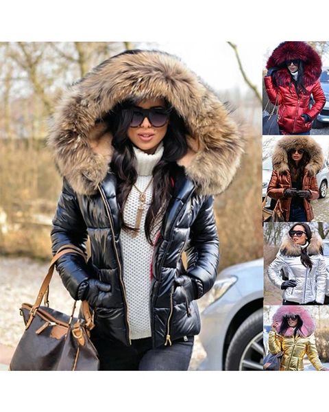 

down jacket women fall quality female parka brand winter clothing long sleeve warm solid coat female portable outwear sexy, Black