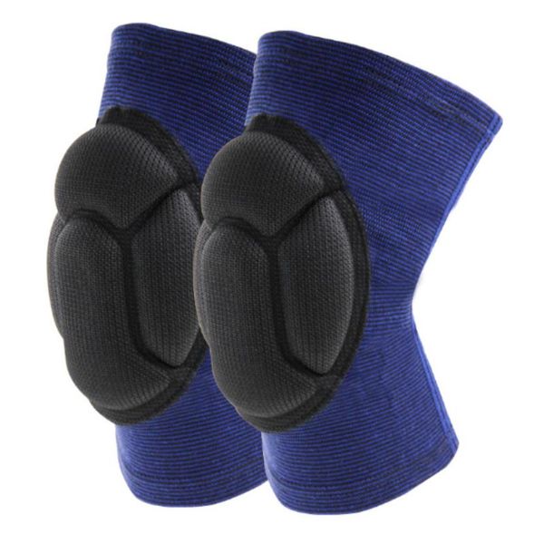 

elbow & knee pads sports kneepad men pressurized elastic support fitness gear basketball volleyball brace protector anti-fall pads., Black;gray