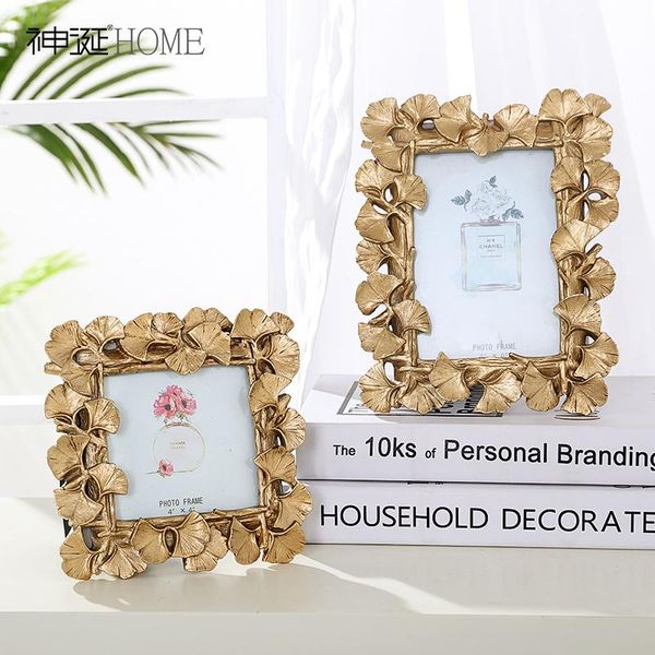 

gold luxury frame po picture holder modern friends art bedroom creative painting nordic marco fotos home decor df50xk frames