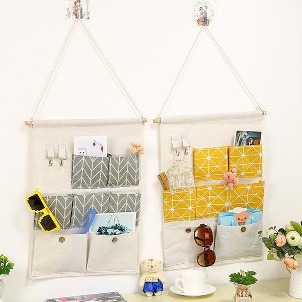 

hanging organizer wall storage bag sundries holder home accessories clothing wardrobe boxes & bins